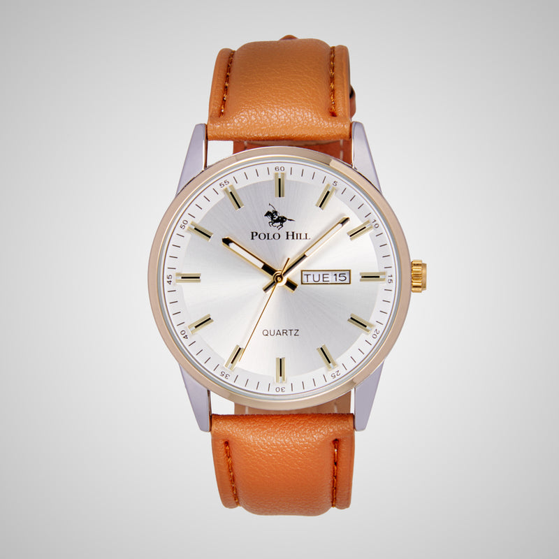 Load image into Gallery viewer, 36mm Leather Band Analog Fashion Watch
