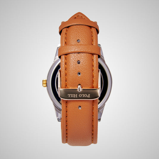 36mm Leather Band Analog Fashion Watch