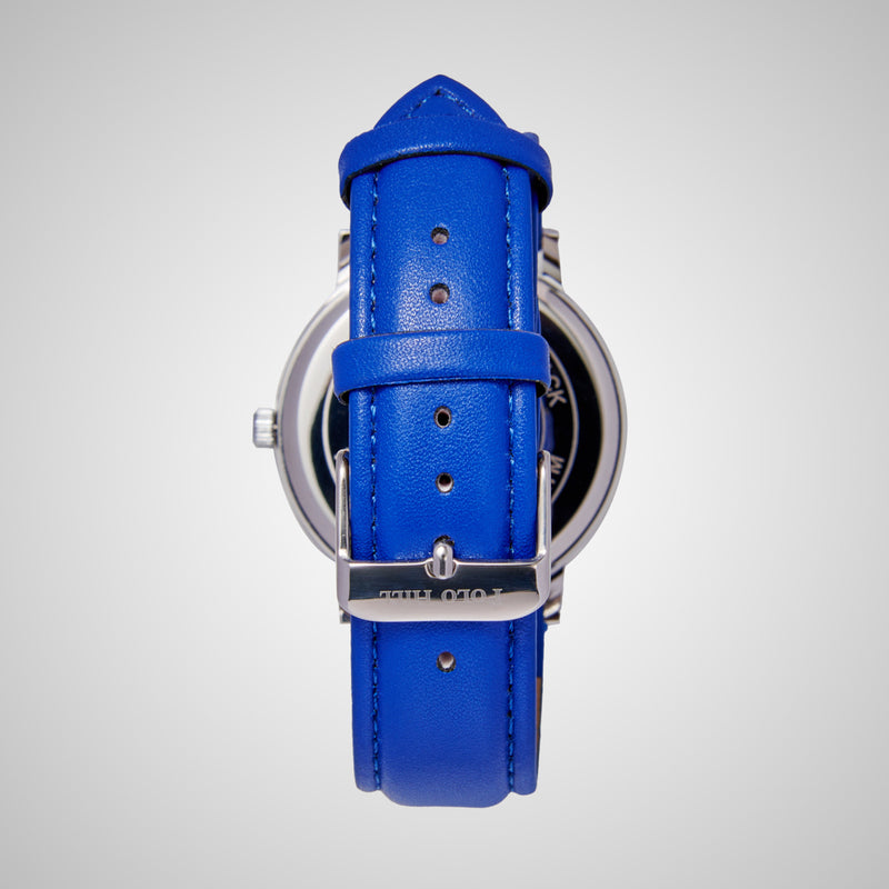 Load image into Gallery viewer, Blue Leather Band Analog Watch
