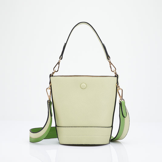 Juno Cylindrical Bucket Sling Bag