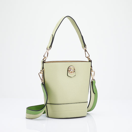 Juno Cylindrical Bucket Sling Bag