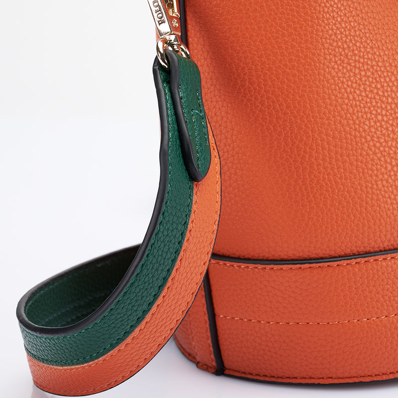 Load image into Gallery viewer, Juno Cylindrical Bucket Sling Bag
