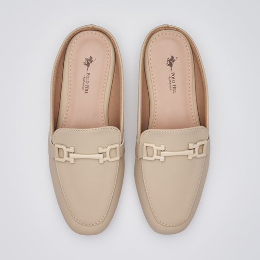 Kid Girl Bow-Tie Loafer Mules Shoes