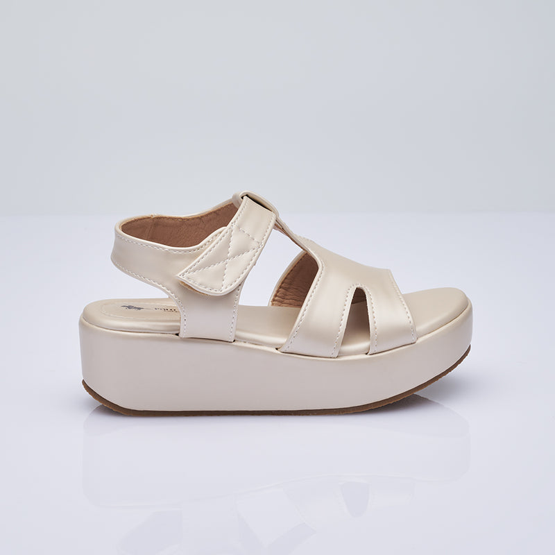 Load image into Gallery viewer, Kid Girl Ankle Strap Wedge Sandals
