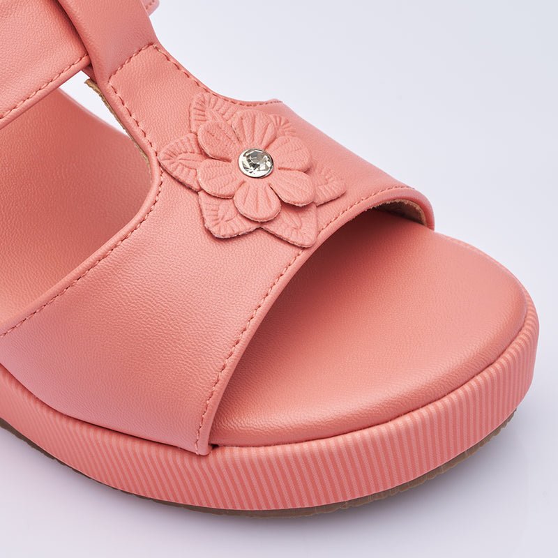 Load image into Gallery viewer, Kid Girl Slip On Wedge Sandals
