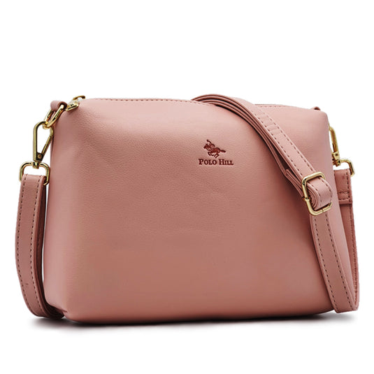 Soft Structured Crossbody Sling Bag
