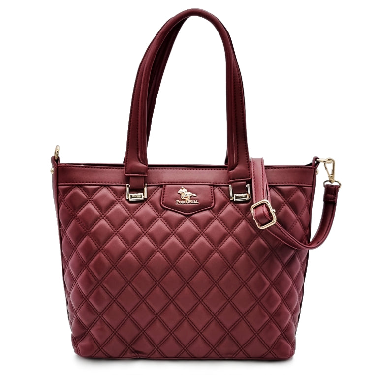 Load image into Gallery viewer, Quilted Tote Handbag
