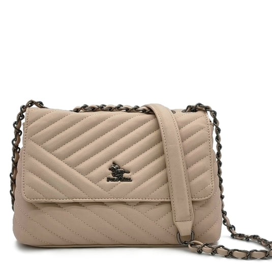 Lexi Quilted Chain Sling Bag