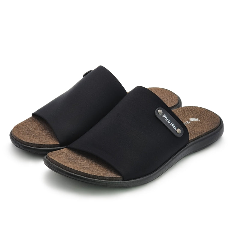 Load image into Gallery viewer, Comfort Nylon Fabric Band Slide Sandals
