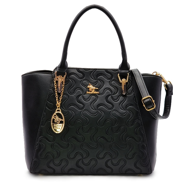 Load image into Gallery viewer, Puzzly Patterned Trapeze Handbag
