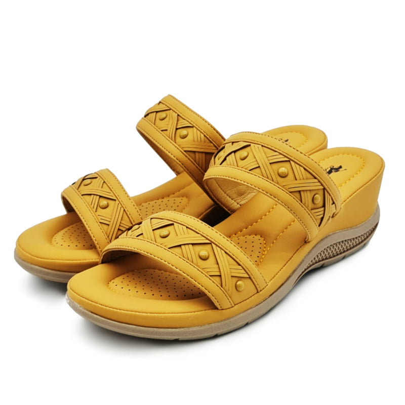 Load image into Gallery viewer, Double Strap Wedge Sandals
