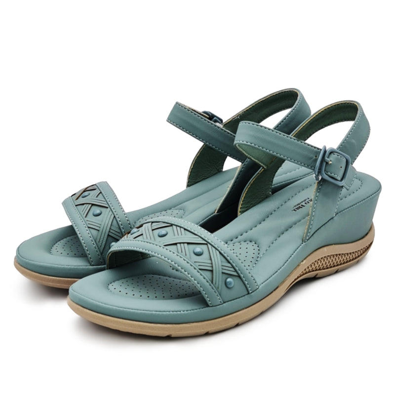 Load image into Gallery viewer, Ankle Strap Wedges Sandals
