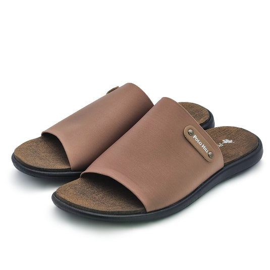 Comfort Nylon Fabric Band Slide Sandals