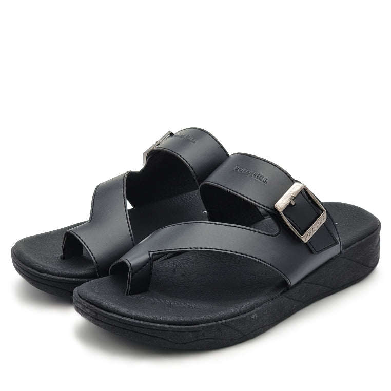 Load image into Gallery viewer, Single Buckle Toe Loop Thick Sole Sandals
