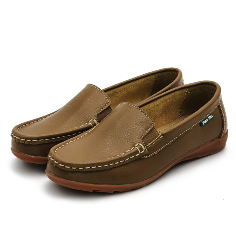 Load image into Gallery viewer, Slip On Leather Loafers
