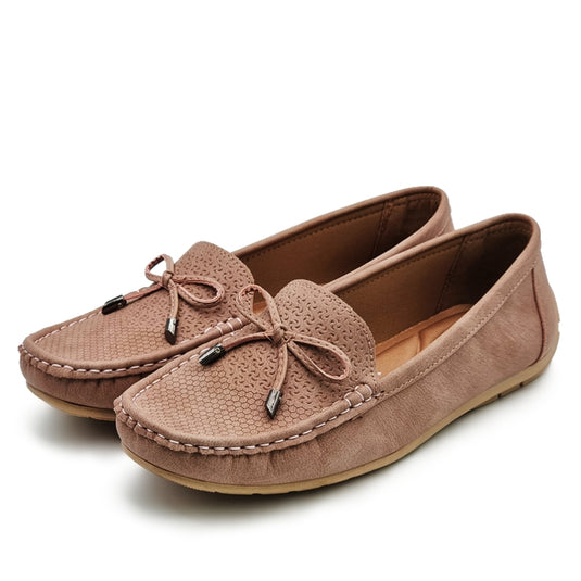 Bow Tie Slip On Loafers