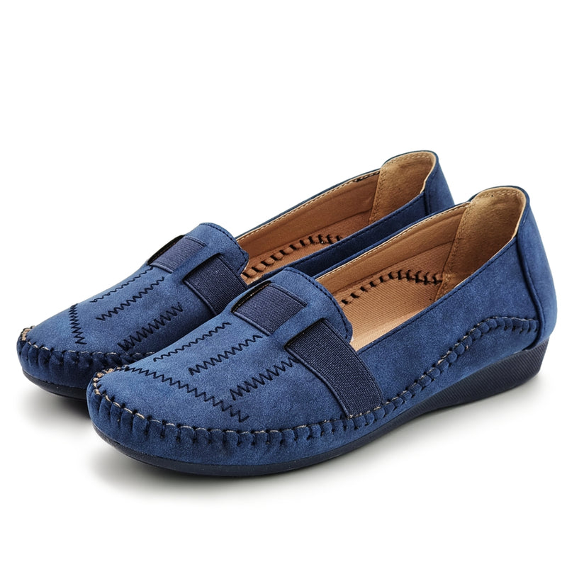 Load image into Gallery viewer, Vamp Belt Slip On Loafers Shoes
