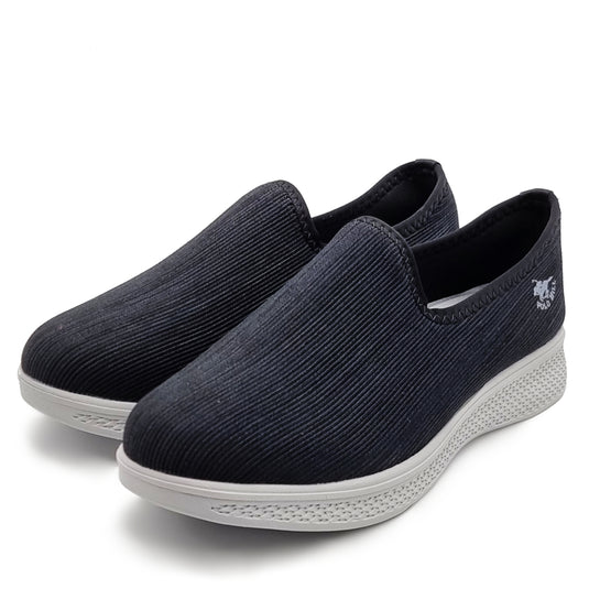 Athleisure Knit Slip On Sneakers