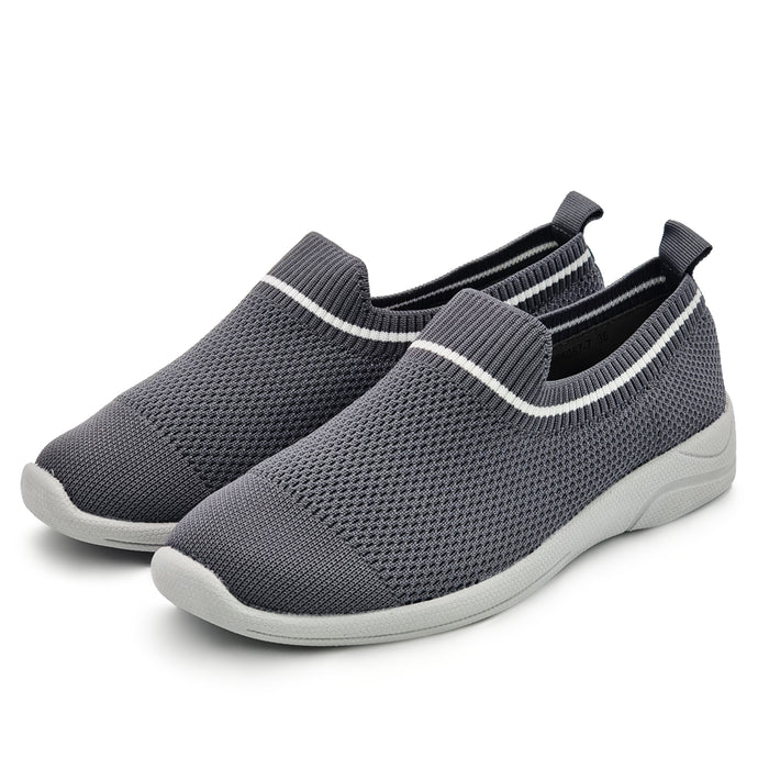 Slip On Athleisure Knit Sneakers