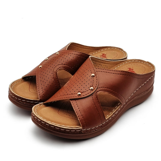 Open Toe Wedge Sandals