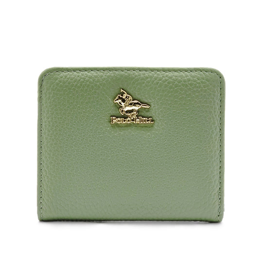 Genuine Leather Slim Short BiFold Card Holder Wallet
