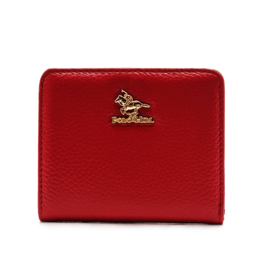 Genuine Leather Slim Short BiFold Card Holder Wallet