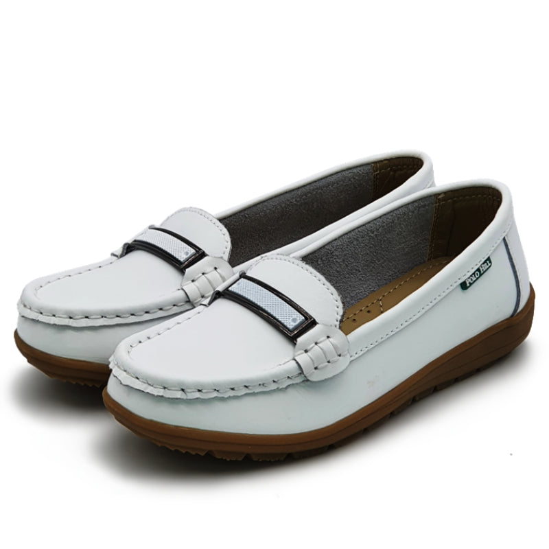 Load image into Gallery viewer, Slip On Leather Loafers
