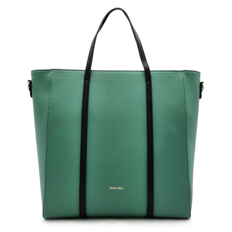 Load image into Gallery viewer, Tonal Handle Tote Bag 2-in-1 Bundle Set
