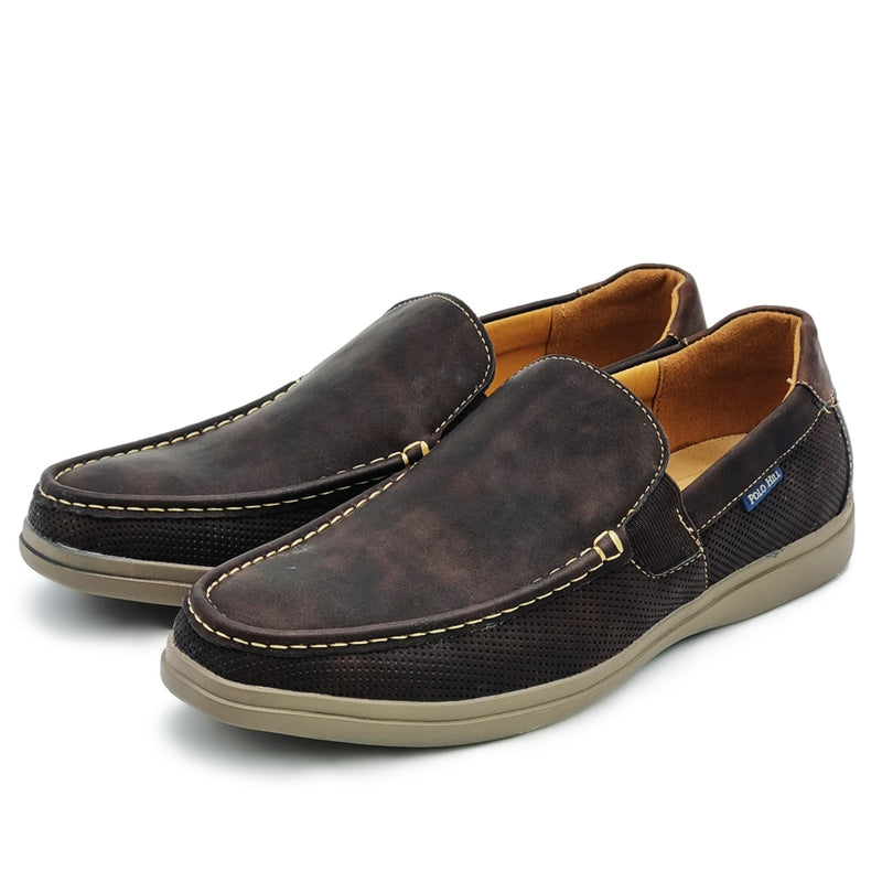 Load image into Gallery viewer, Smooth Vamp Slip On Loafers
