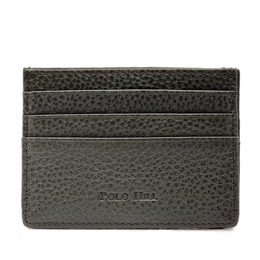Unisex Genuine Leather Card Holder Wallet