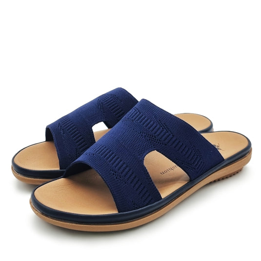 Textile H-Band Slide Sandals