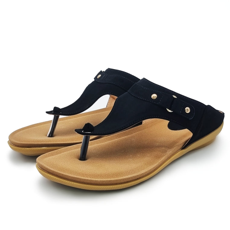 Load image into Gallery viewer, Plus Size Flat Slide Sandals
