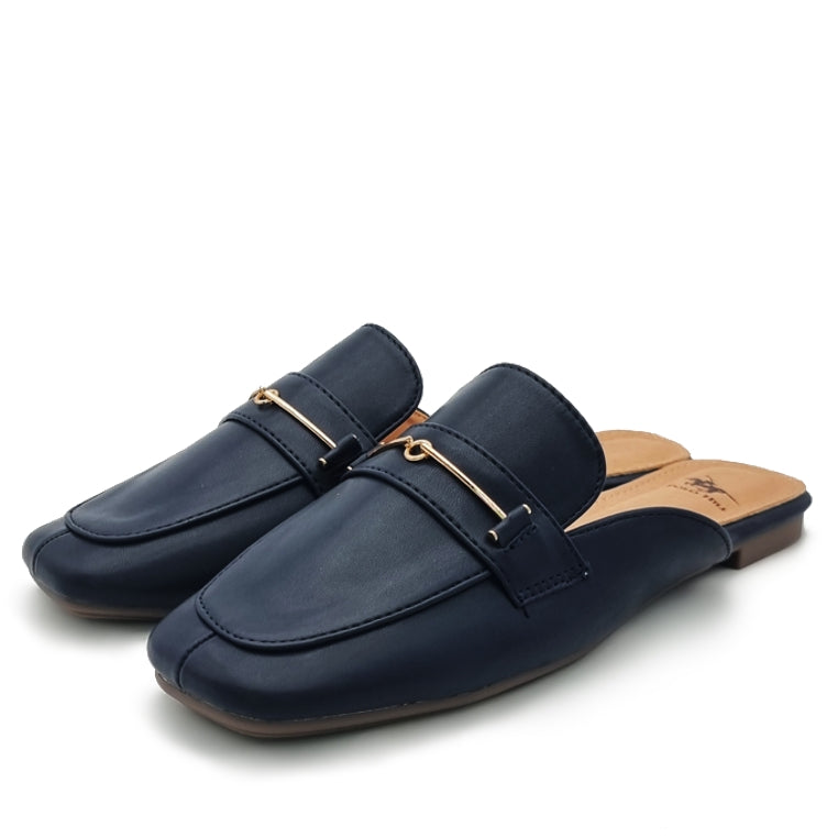 Load image into Gallery viewer, Slide On Flat Mule Heels
