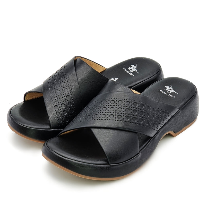 Load image into Gallery viewer, Cross Strap Wedge Sandals
