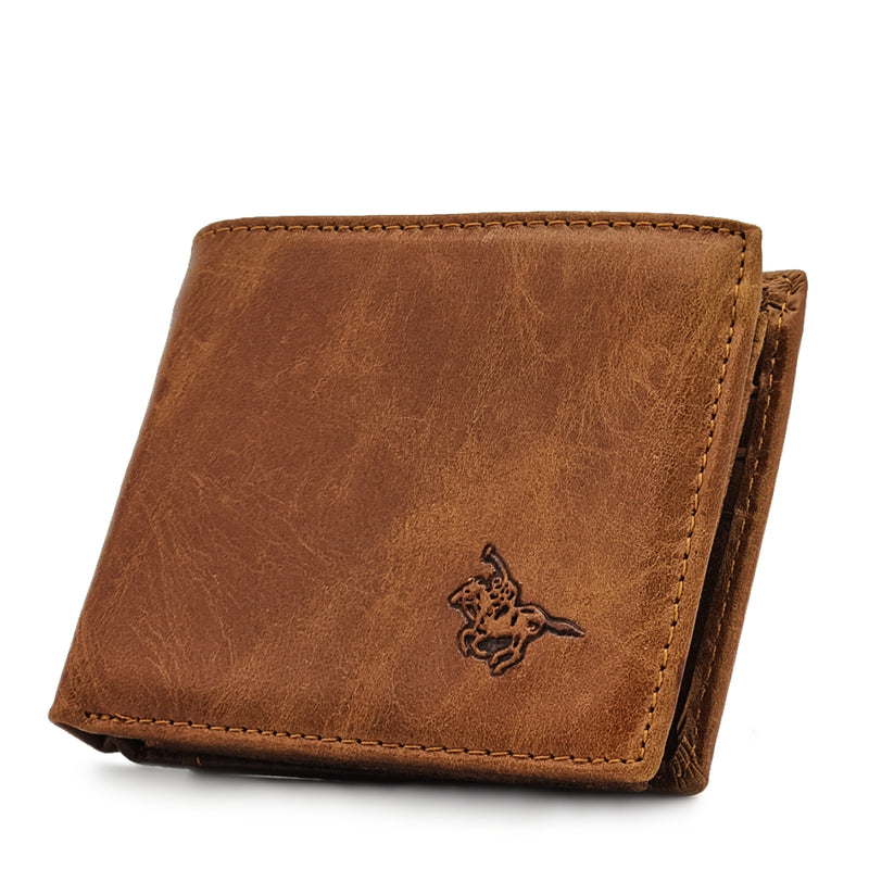 Load image into Gallery viewer, Genuine Leather Short BiFold Wallet - Card Slots
