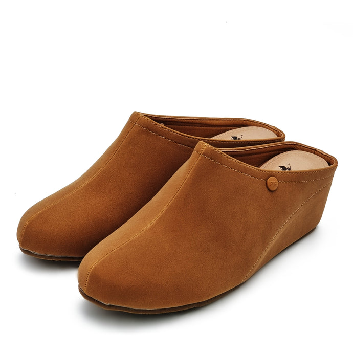 Closed Toe Wedge Mules