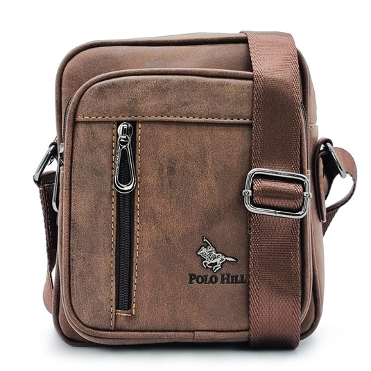 Crossbody Bag with Front Vertical Zip