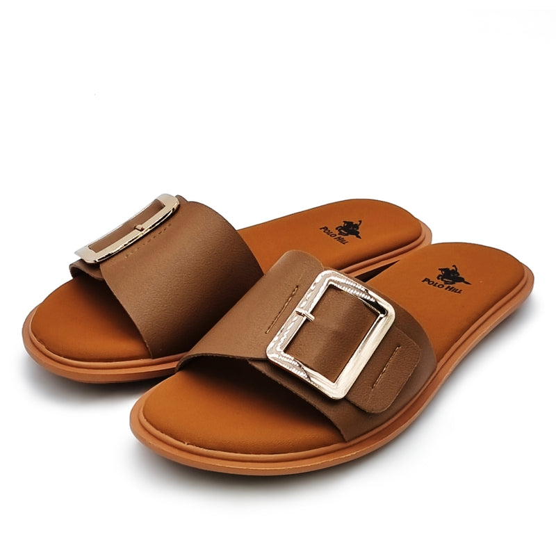 Load image into Gallery viewer, Buckle Decor Band Flat Sandals
