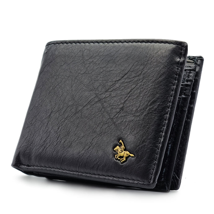 Genuine Leather BiFold Wallet - Card Slots