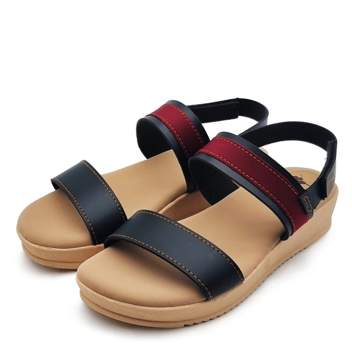 Velcro Slingback Double Strap Sandals