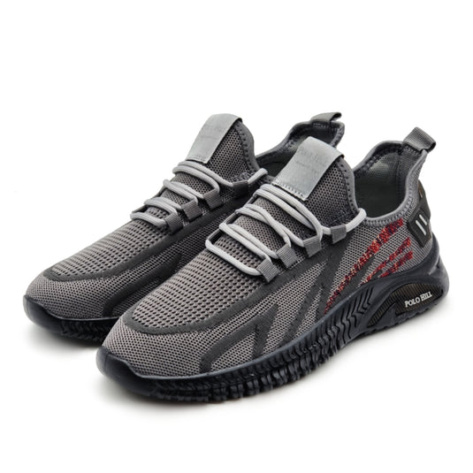 Lace Up Athleisure Knit Sneakers
