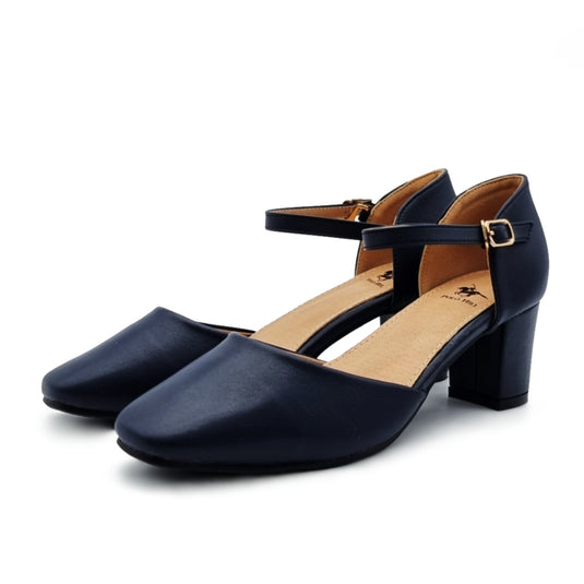 Ankle Strap Block Heels