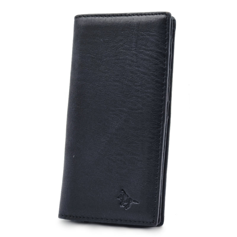 Load image into Gallery viewer, Mens Long Genuine Leather BiFold Wallet
