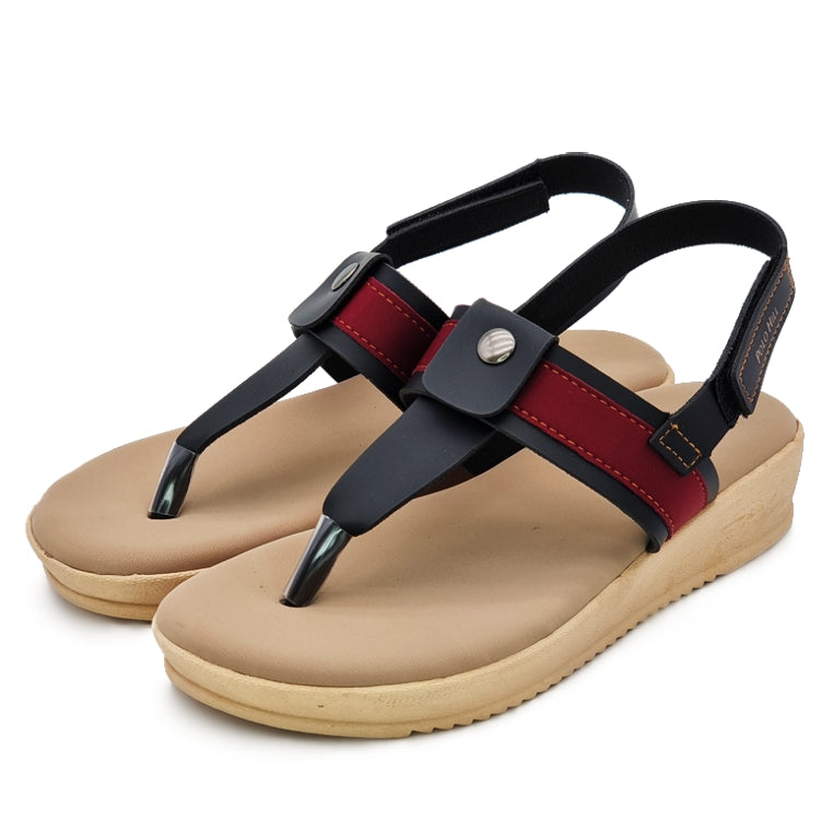 Load image into Gallery viewer, Velcro Slingback Thong Sandals
