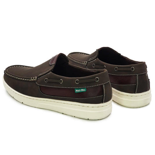 Slip On Laceless Boat Shoes