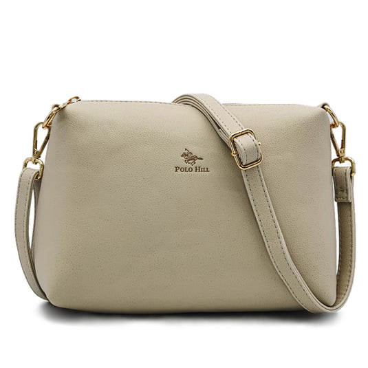 Soft Structured Crossbody Sling Bag
