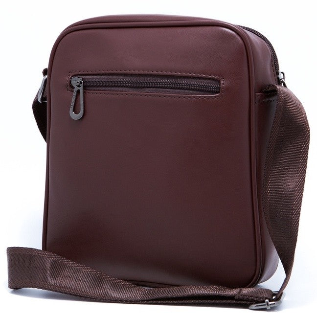 Load image into Gallery viewer, Oily Texture Half Flap Crossbody Bag
