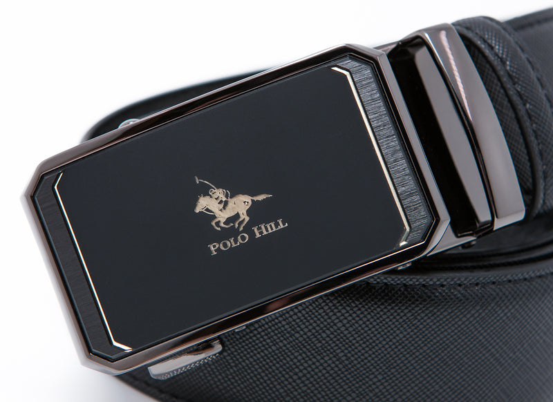 Load image into Gallery viewer, Cross Texture Leather Automatic Buckle Belt
