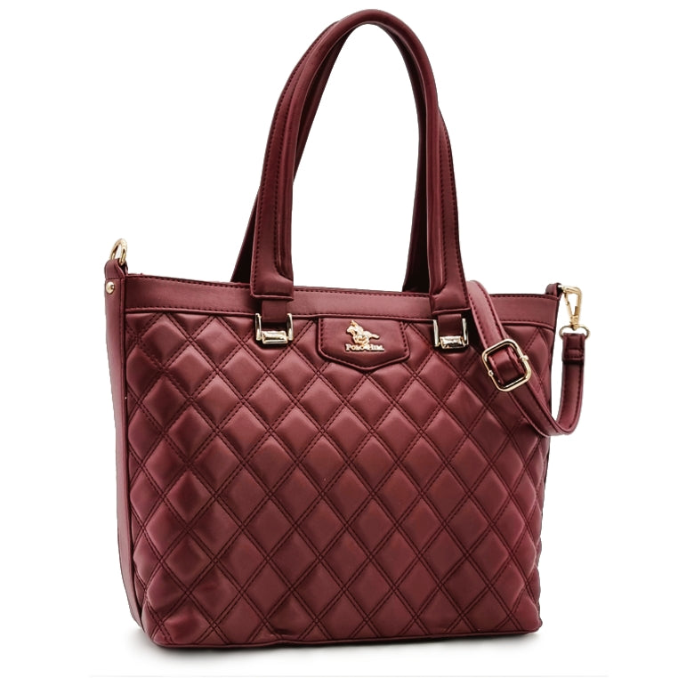 Load image into Gallery viewer, Quilted Tote Handbag
