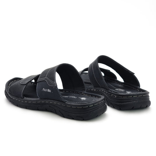 Double Band Slide Sandals